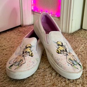 Tinkerbell Canvas Tennis Shoes